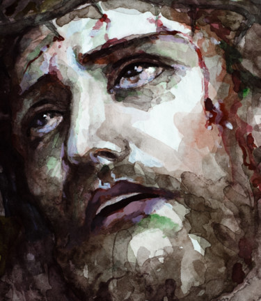 Painting titled "christ.jpg" by Laur Iduc, Original Artwork