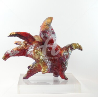 Sculpture intitulée "Golem nr.7" par Laura Alunni, Œuvre d'art originale, Résine