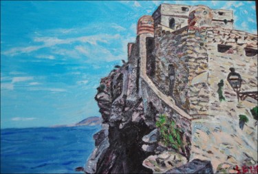 Pittura intitolato "castello" da Laura Cappelletti, Opera d'arte originale