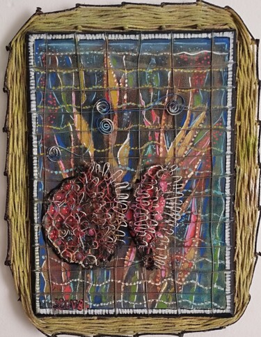 Scultura intitolato "Le poisson" da Laura-Carole Von Borzyskowski, Opera d'arte originale, Acrilico