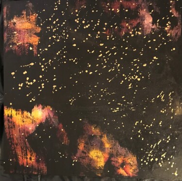 Peinture intitulée "Hearth beats in sac…" par Laura Casini, Œuvre d'art originale, Acrylique