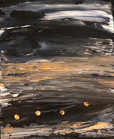 Картина под названием "Wild Waters flowing…" - Laura Casini, Подлинное произведение искусства, Акрил
