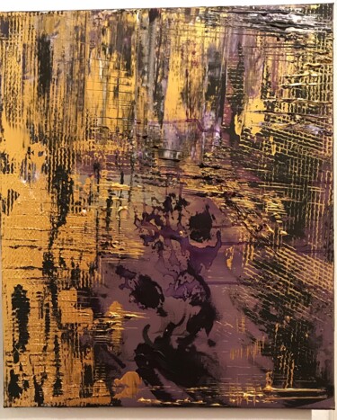 Pittura intitolato "Flow mystery" da Laura Casini, Opera d'arte originale, Acrilico