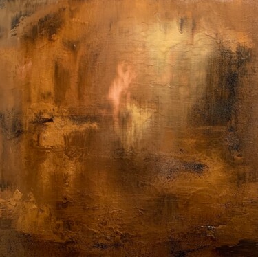 Pintura intitulada "O segundo sol" por Laura Casini, Obras de arte originais, Acrílico