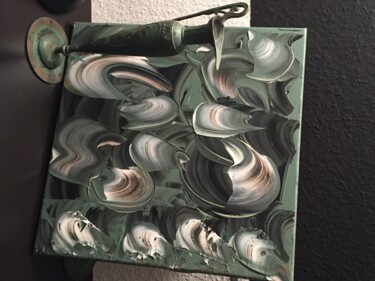 Painting titled "Vongole" by Laura Casini, Original Artwork, Acrylic