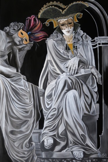 Pittura intitolato "Prophet" da Laura Gigli, Opera d'arte originale
