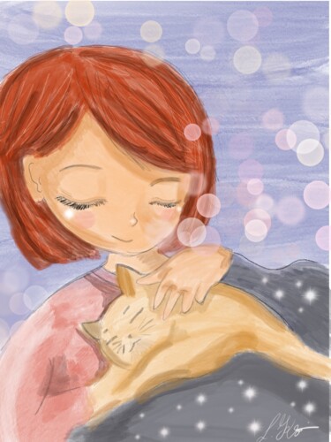 Fenja Digital Arts titled "Fenja" by Laura Marie Klein, Original Art, Digital Painting