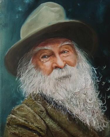 Pintura titulada "Un vecchio signore…" por Laura Muolo, Obra de arte original, Oleo