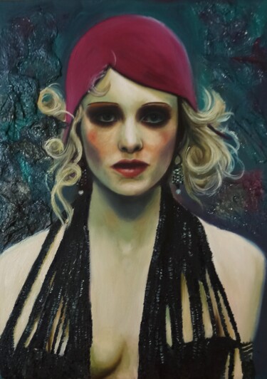 Pittura intitolato "Un fille de la bell…" da Laura Muolo, Opera d'arte originale, Olio