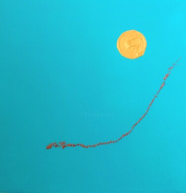 Peinture intitulée "Le Voyage de la Mer" par Laura Rucinska (Eos), Œuvre d'art originale, Acrylique