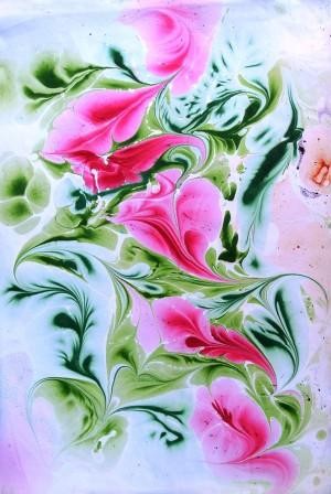 Pintura intitulada "colori di primavera" por Carte Di Laura, Obras de arte originais