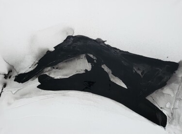 Pintura titulada "Chôssen - Défi" por Laura Vargova Fine Art, Obra de arte original, Acrílico Montado en Bastidor de camilla…