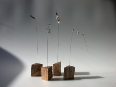 Installatie getiteld "objekt 'het begin'" door Laura Bakker, Origineel Kunstwerk