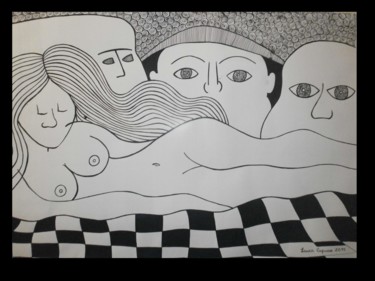 Dibujo titulada "lonelydescansa lone…" por Laura Capurro, Obra de arte original, Otro