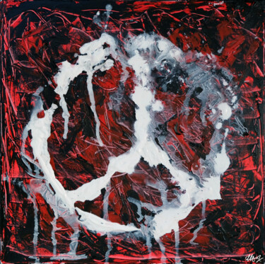 Pintura intitulada "Resistance" por Laura Hol, Obras de arte originais, Acrílico