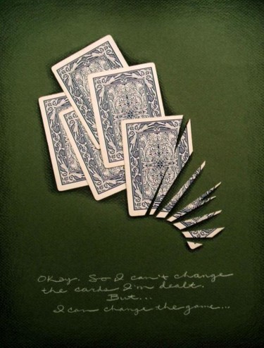 Collages titled "cards.jpg" by Laura Lee Gulledge, Original Artwork