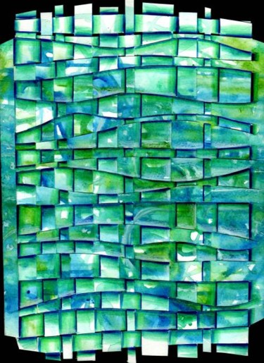 Collages titled "waves" by Laura Lee Gulledge, Original Artwork
