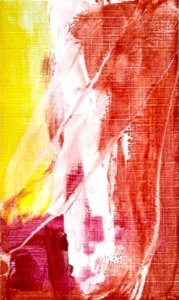 Картина под названием "Summer, Rue de la J…" - Laura Molloy, Подлинное произведение искусства, Масло