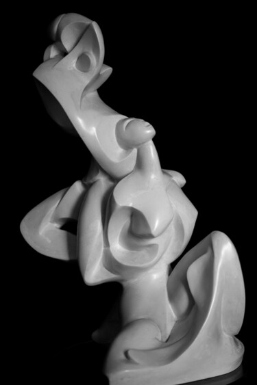 Sculpture intitulée "OLTRE IL CORPO L'AN…" par Laura Luigina Andreuzzi, Œuvre d'art originale, Résine
