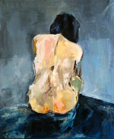 Pittura intitolato "Vulnerabile" da Laura Tedeschi Pittrice, Opera d'arte originale, Olio