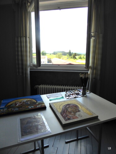 Photography titled "Mon atelier" by Laure Barlet, Original Artwork