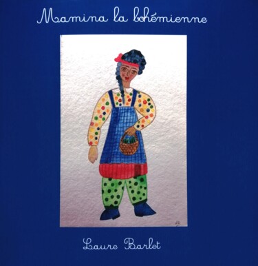Malerei mit dem Titel "Livre de Mamina la…" von Laure Barlet, Original-Kunstwerk, Aquarell