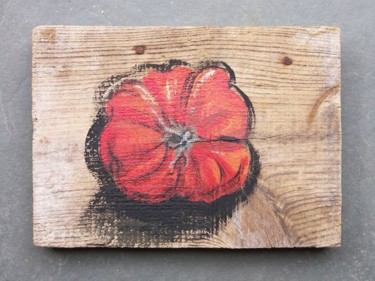 Painting titled "Tomate franciscaine" by Laure Boin Watorek, Original Artwork