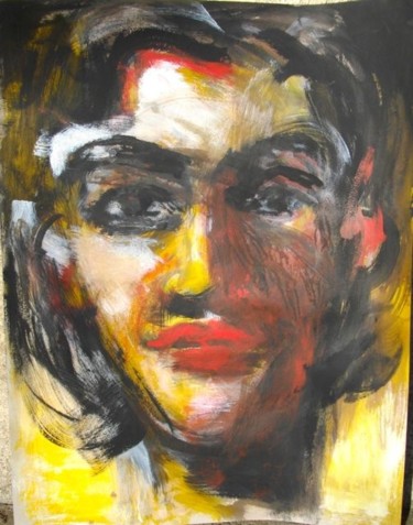 Painting titled "viviana" by Laure Boin Watorek, Original Artwork