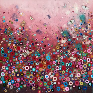 Картина под названием "A Fluttering" - Laure Bury, Подлинное произведение искусства, Масло