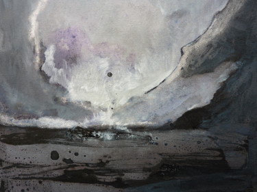 Pittura intitolato "paysage" da Laure Gallet, Opera d'arte originale, Inchiostro