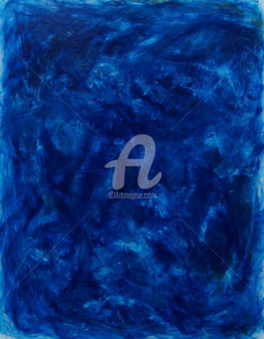 Peinture intitulée "reve-bleu.jpg" par Laure Julien, Œuvre d'art originale