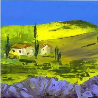 Painting titled "Après L'orage" by Laure Leprince, Original Artwork