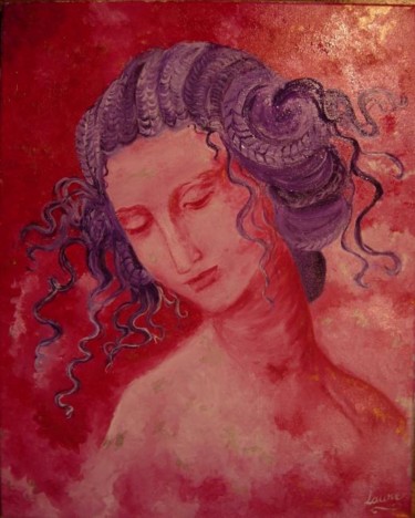 Peinture intitulée "Leda" par Laure, Œuvre d'art originale, Huile