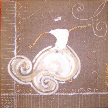 Painting titled "arlésienne" by Laure Gibert, Original Artwork