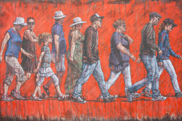 Excursion IV 100x150 cm © par Laure Mascarello