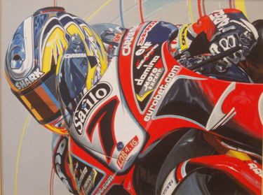 Painting titled "GP 250" by Laurence Delmotte-Berreby, Original Artwork, Acrylic