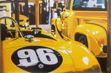 Painting titled "ACCobra et son "sho…" by Laurence Delmotte-Berreby, Original Artwork, Acrylic