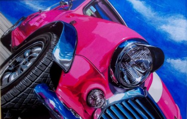 Pintura titulada "GIRLY MINI" por Laurence Delmotte-Berreby, Obra de arte original, Acrílico