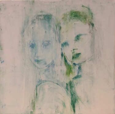 Картина под названием "Whispers" - Laurence D Antonio Lignel, Подлинное произведение искусства, Масло