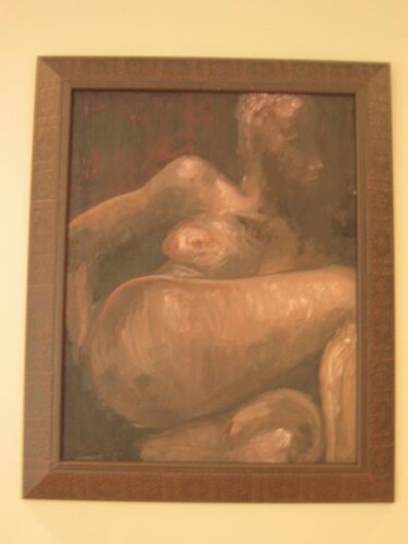 Malerei mit dem Titel "Crossed" von Laurence D Antonio Lignel, Original-Kunstwerk