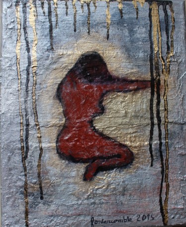 Peinture intitulée "Silhouette - Pigmen…" par Fontencomble, Œuvre d'art originale, Acrylique