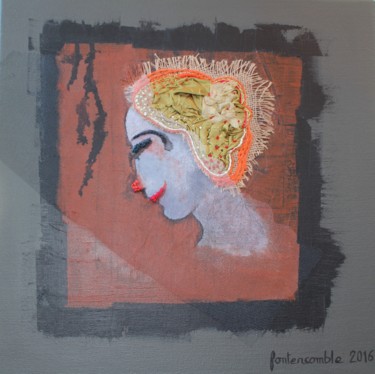 Peinture intitulée "Le Dernier Clown" par Fontencomble, Œuvre d'art originale