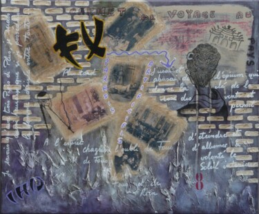 Malarstwo zatytułowany „VOYAGE EN PAYS INTE…” autorstwa Laurence Hubswerlin Diradourian, Oryginalna praca, Akryl Zamontowany…
