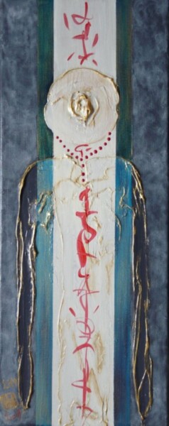 Pintura titulada "ELLE" por Laurence Hubswerlin Diradourian, Obra de arte original, Acrílico Montado en Bastidor de camilla…