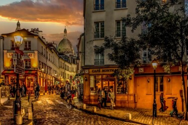 Photographie intitulée "Montmartre" par Laurence Masson, Œuvre d'art originale, Photographie numérique