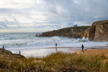 Photographie intitulée "Côte sauvage 2" par Laurence Masson, Œuvre d'art originale, Photographie numérique