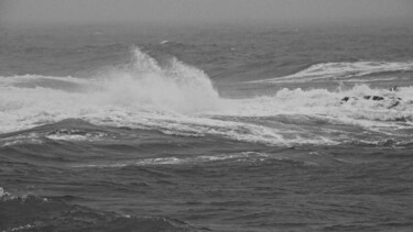 Photographie intitulée "vague" par Laurence Masson, Œuvre d'art originale, Photographie numérique