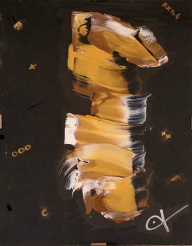Pintura intitulada "Echec et Mat" por Laurence Million (YJAELL), Obras de arte originais, Acrílico Montado em Outro painel r…