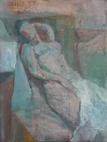 Peinture intitulée "MYRRHA" par Laurence Poitrin, Œuvre d'art originale, Acrylique Monté sur Châssis en bois