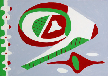 Peinture intitulée "6093" par Laurence Rolland-Jibard, Œuvre d'art originale, Acrylique